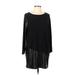 Clara Sun Woo Casual Dress: Black Dresses - Women's Size Large