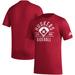 Men's adidas Scarlet Nebraska Huskers Exit Velocity Baseball Pregame AEROREADY T-Shirt