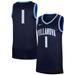 Men's Nike #1 Navy Villanova Wildcats Replica Jersey