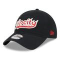 Men's New Era Black Portland Trail Blazers 2023/24 City Edition 9TWENTY Adjustable Hat