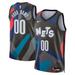 Unisex Nike Black Brooklyn Nets 2023/24 Custom Swingman Jersey - City Edition