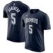 Men's Nike Paolo Banchero Navy Orlando Magic 2023/24 City Edition Name & Number T-Shirt