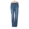 Free People Jeans - Super Low Rise: Blue Bottoms - Women's Size 27