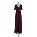 Show Me Your Mumu Casual Dress: Burgundy Dresses - New - Women's Size 2X-Small