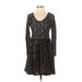 Altar'd State Cocktail Dress: Black Dresses - Women's Size Small