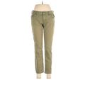 J.Crew Factory Store Jeggings - Mid/Reg Rise: Green Bottoms - Women's Size 29