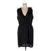 Old Navy Casual Dress - Party Plunge Sleeveless: Black Solid Dresses - Women's Size X-Large