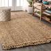 White Rectangle 10' x 14' Area Rug - Bay Isle Home™ Eastmont Hand Braided Natural Area Rug Jute & Sisal | Wayfair 3EE736E3FED94087B295A5284EC2B9C7