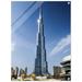 Latitude Run® Burj Khalifa Wall Décor Canvas in Blue/Gray | 16 H x 12 W x 1 D in | Wayfair E9266929BE7246C69832E90869E17631