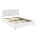 Latitude Run® Wadim Queen Storage Standard Bed Wood & /Upholstered/Metal & /Polyester/Metal | 41 H x 64.68 W x 83.18 D in | Wayfair