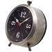 Williston Forge Analog Metal Quartz Tabletop Clock Metal in Black | 3.5 H x 4.1 W x 2 D in | Wayfair C03FB553F9BD46999FF7629FF7F7B955