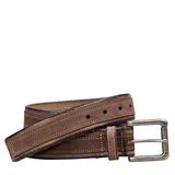 Johnston & Murphy Men's Suede Overlay Belt Brown 38 Leather