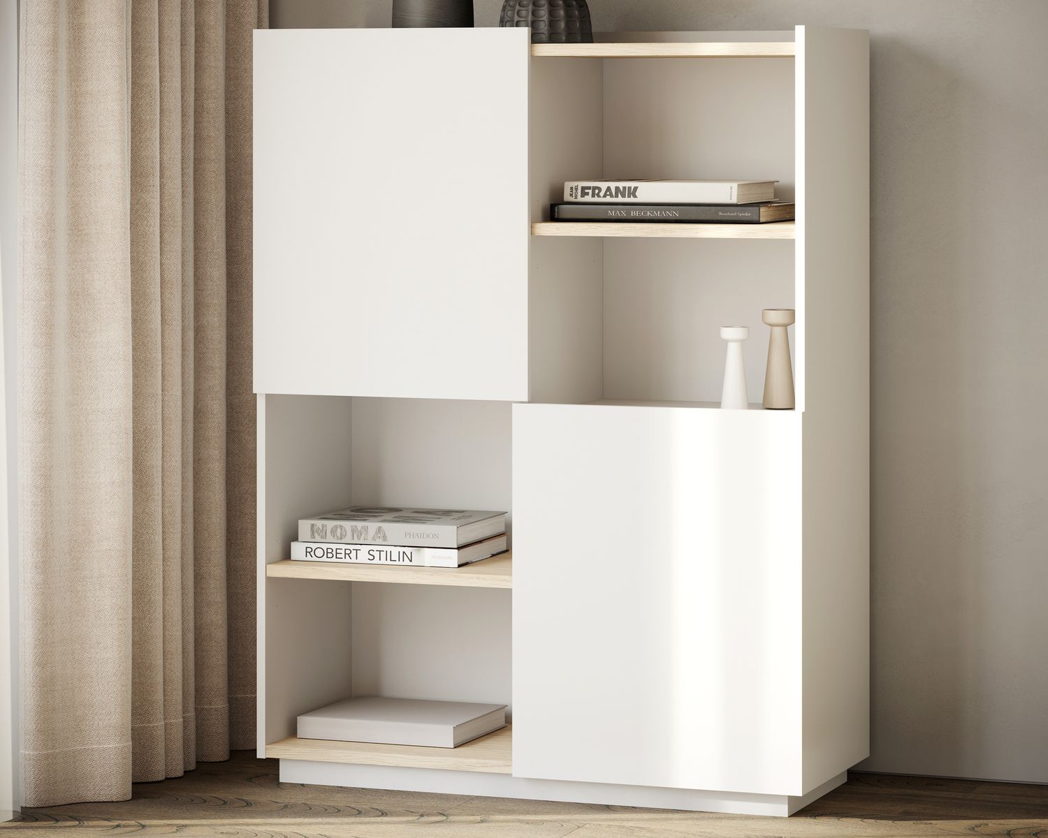 TemaHome »Nina« Schrank Weiß 100x147x42 cm
