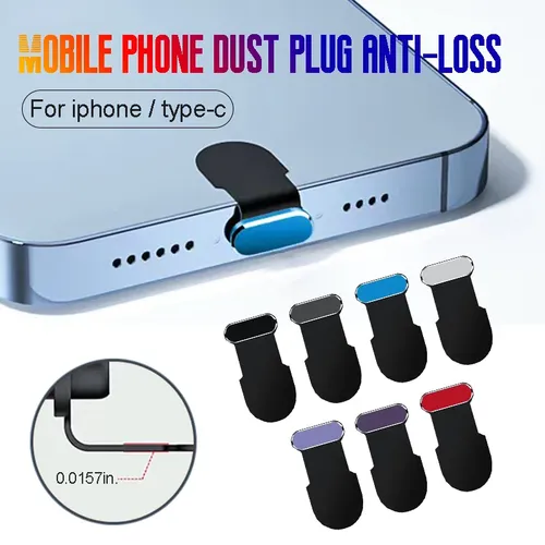 IPhone Zubehör Staubs topfen für USB Staubs chutz iPhone 14 Pro Max Zubehör USB C Staubs topfen Typ