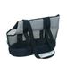 Breathable Small Pet Carrier Summer Pet Dog Carrier Portable Pet Carrier Shoulder Bag Black Cat Dog Carrier Bags for Small Dogs