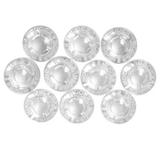 BAMILL 10pcs Transparent Shroom Candy Plastic Footswitch for Mooer Guitar Effects