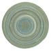 Capel American Heritage Sage 0 36 Round Braided Rug