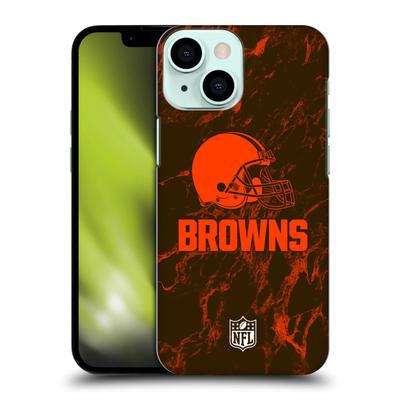 Cleveland Browns Hartschalen-Handyhülle aus farbigem Marmor - iPhone Image