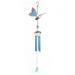 HEMOTON 1pc Creative Wind Chime Butterflies Wind Bell Yard Wind Chime Household Decor