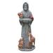 Saint Francis Statue Bird Feeder garden Bird Food Water Container Bird Feeding Tool