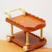 NUOLUX Doll House Cart Dollies for Tabletop Mini Cart Tiny Cart Miniature Kitchen Cart