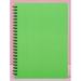 NUOLUX 5Pcs Spiral Notebook Solid Color Notebook Portable Notepad Academic Notebook Mini Notebook