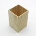 NUOLUX 2pcs Wooden Pen Container Stationery Container Tabletop Utensil Holder Organizer