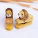 NUOLUX Wooden Animal Stapler Funny Stapler Office Stapler Creative Stapler Paper Stapling Tool