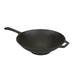 Stansport 16301 Pre-Seasoned Cast Iron Wok 12.5 Diameter Camping Hiking Outdoors Backpacking