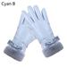 QILIN 1 Pair Women Gloves Thickened Wind Resistant Touch Screen Autumn Winter Full Finger Cycling Gloves for Outdoor