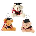 NUOLUX 3pcs Graduation Bear Doll Toy Home Bedroom Bear Stuffed Toy Bear Doll Plaything Toddlers Bear Toy