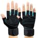 TERGAYEE Workout Gloves for Men and Women Half-Finger Exercise Gloves Fitness Gloves Outdoor Sports Training Gloves Wrist Wrap Gloves for Sport Daily Use