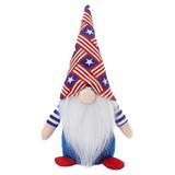 Back to School Savings! Feltree Independence Day Decorations - Long Hat Gnome Decor - Patriotic Gnome Plush President Election Decorations Fourth of July Patriotic Decor Faceless Doll Gnomes
