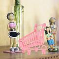 Mini Shopping Cart 2pcs Mini Shopping Cart Trolley Home Office Sundries Storage Ornaments