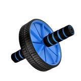 Abdominal Exercise Roller Double Wheel Abdomen Training Roller Mute Abdominal Wheel Blue