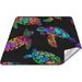 GZHJMY Boho Sea Turtle Large Picnic & Outdoor Beach Blanket Waterproof Foldable Sandproof 3-Layer Picnic Mat for Camping Hiking Travel Park Concerts 78 X 78