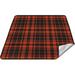 GZHJMY Red Black Plaid Large Picnic & Outdoor Beach Blanket Waterproof Foldable Sandproof 3-Layer Picnic Mat for Camping Hiking Travel Park Concerts 78 X 78