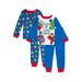 Marvel Super Hero Adventures Toddler Boy Long Sleeve Snug Fit Cotton Pajamas 4pc Set