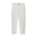 Fall Savings 2023! Itsun Baby Boys Dress Pants Baby Boys And Toddler Stretch Skinny Chino Pants Cute Solid Color Casual School Uniform Suit Pants Trousers White 7-8 Years