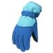 WOXINDA Toddler Ski Gloves Ages 2-4 Winter Outdoor Kids Boys Girls Snow Skating Snowboarding Windproof Warm Ski Gloves Size M/L