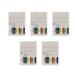 sewing thread kit for hotel 5 Packs Disposable Sewing Kit Sewing Thread Portable Multifunctional Sewing Needle Thread Embroidery Cross Stitch Tools with Storage Case for Outdoor Travel Hotel
