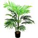 Admired By Nature 3FT Artificial Areca Palm Tree Potted Faux Palm Plant Fake Floor Plant for Home Decor Office House Living Room Bedroom Balcony Artificial Palm Trees for Outdoors Indoor 1 Pack