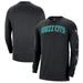 Men's Nike Black Charlotte Hornets 2023/24 City Edition Max90 Expressive Long Sleeve T-Shirt