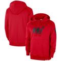 Men's Nike Red Miami Heat 2023/24 City Edition Courtside Standard Issue Pullover Hoodie
