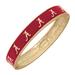 Women's Alabama Crimson Tide Enamel Logo Hinge Bangle