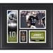 Jimmy Garoppolo Las Vegas Raiders Framed 15" x 17" Player Collage with a Piece of Game-Used Ball