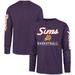 Men's '47 Purple Phoenix Suns 2023/24 City Edition Triplet Franklin Long Sleeve T-Shirt