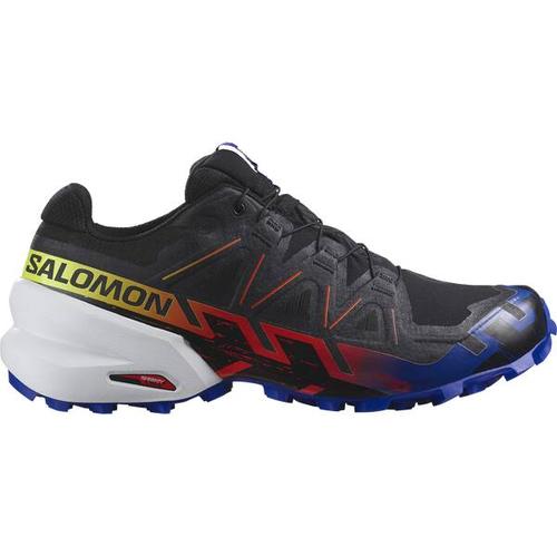 SALOMON Herren Trekkingsandale SHOES SPEEDCROSS 6 GTX BLUE FIRE Black/S, Größe 45 ⅓ in Schwarz