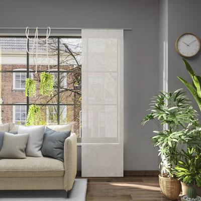 Schiebegardine NEUTEX FOR YOU "Libre-ECO", braun (leder), B:60cm H:285cm, Jacquard, Polyester, Gardinen, nach Maß Image