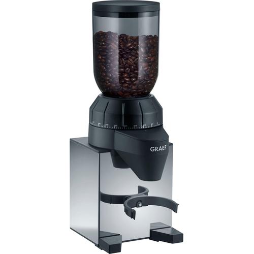 „GRAEF Kaffeemühle „“CM 820″“ Kaffeemühlen Edelstahl silberfarben (hochglanz, edelstahl) Mühlen“